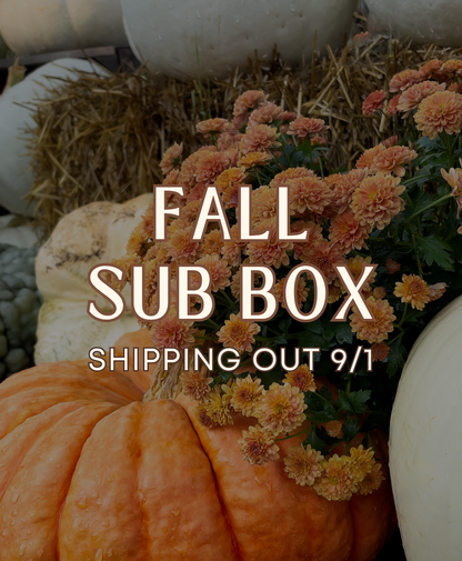 Quarterly Candle Subscription Box