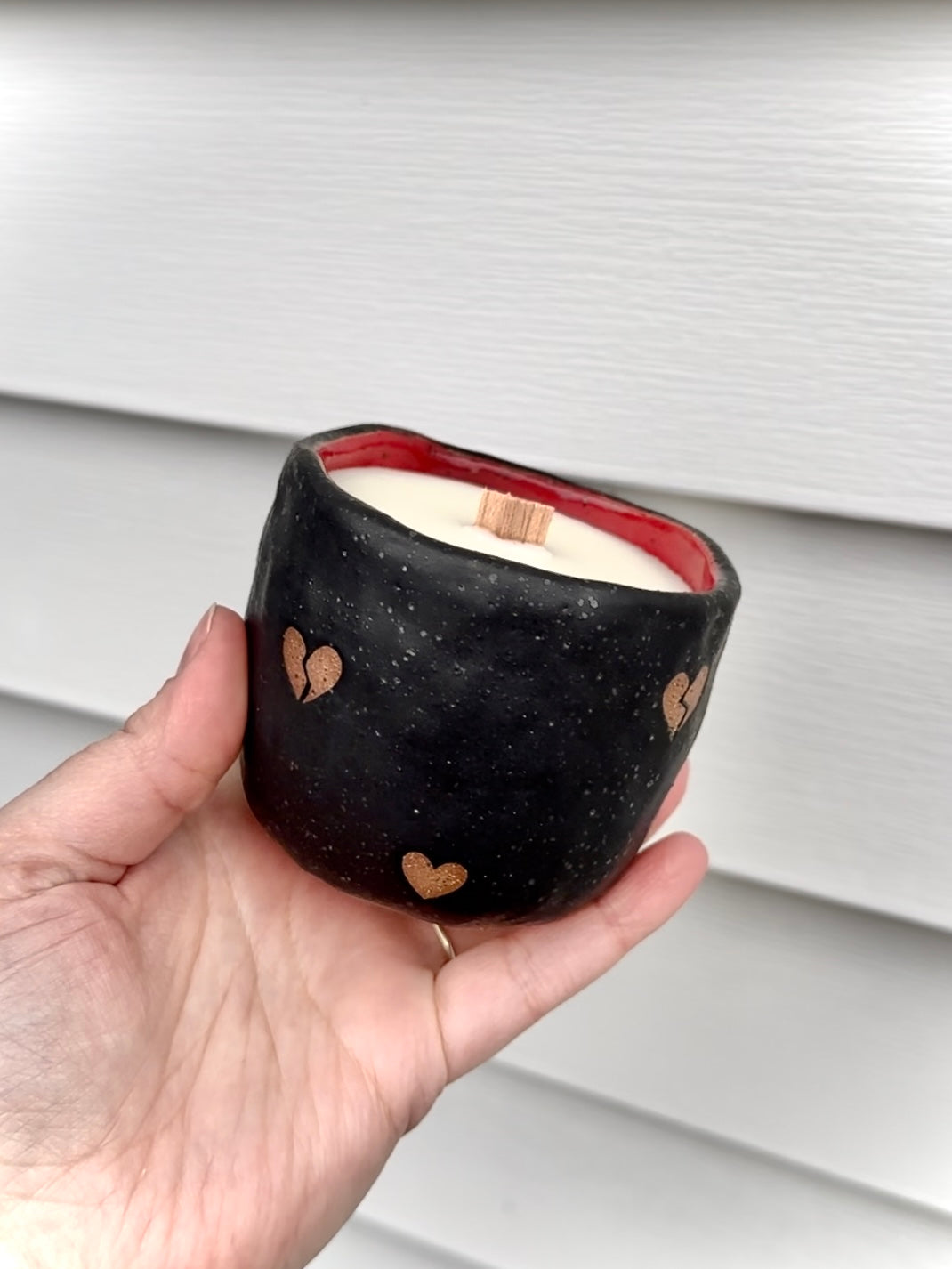 "Black Cherry" Ceramic Candle - 5 oz.