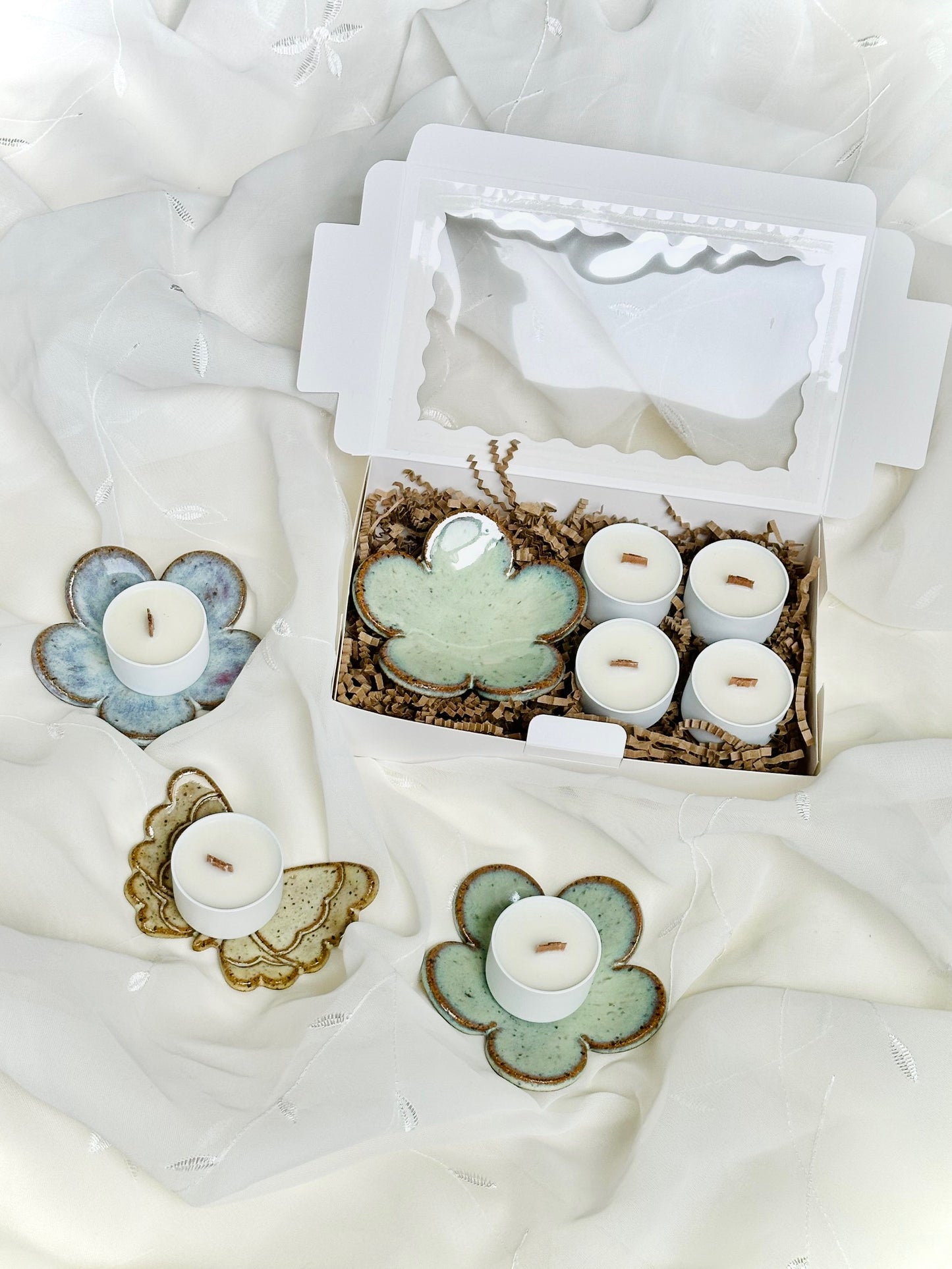 "Garden Party" Tealight Giftset - Limited Edition