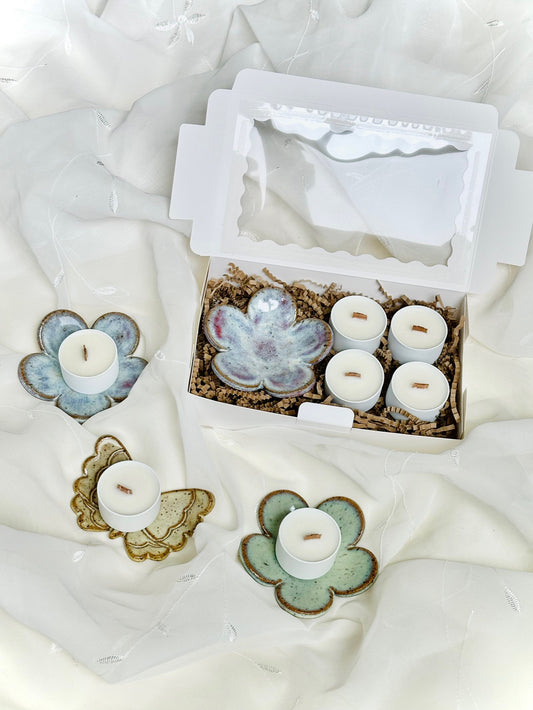 "Garden Party" Tealight Giftset - Limited Edition