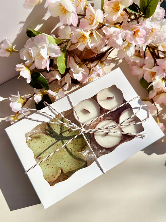 Spring Tealight Giftset - MW Collab