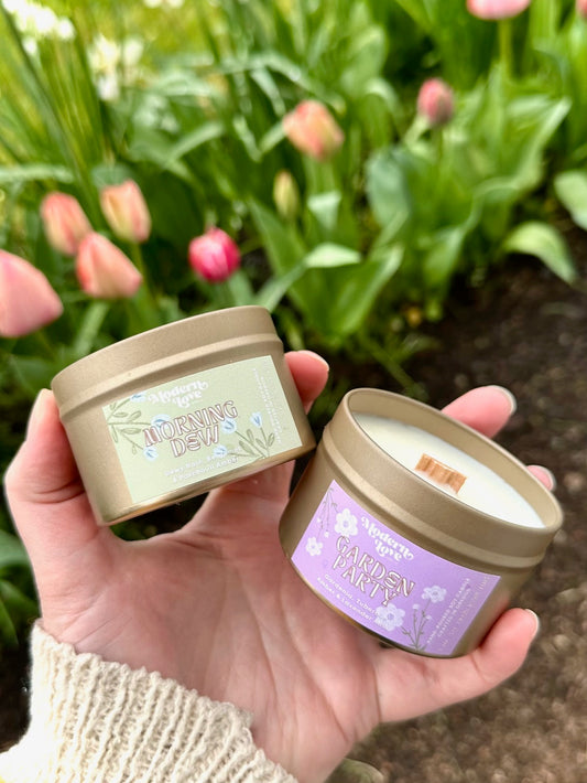 Spring Tin Candles - 4 oz.