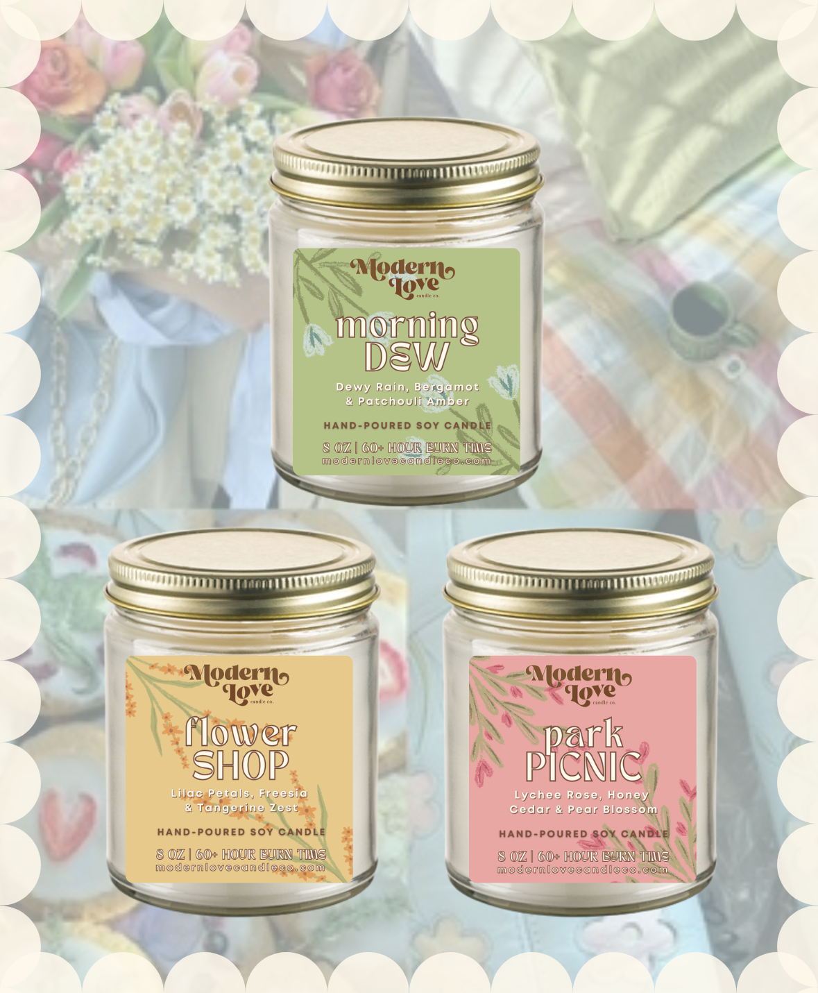 Quarterly Candle Subscription Box